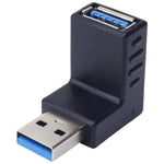 Adattatore AF da USB 3.0 AM a USB 3.0, Down Angle AM to AF