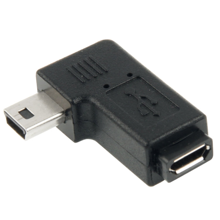 Adattatore da micro USB a mini USB da 90 gradi, Mini USB Female
