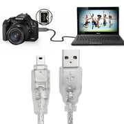 Cavo iLink maschio da USB 2.0 maschio a Firewire iEEE 1394 a 4 pin, lunghezza: 1,2 m, USB AM to 4Pin(1.5m)