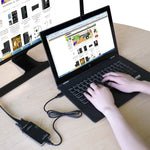 Adattatore da USB 2.0 a VGA, DVI, HDMI, risoluzione: 1280*1024, Resolution: 1280*1024, Resolution: 1920*1080, Resolution: 2048*1152