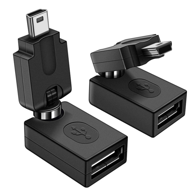 Adattatore mini USB USB 2.0 AF a OTG di alta qualità, supporta la rotazione di 360 gradi, USB 2.0 AF