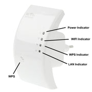 Espanditore di portata del ripetitore Wireless-N WIFI 802.11n da 300 Mbps