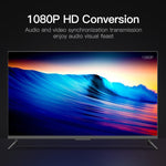 Cavo di conversione video da HDMI a VGA + uscita audio da 26 cm con cavo audio da 3,5 mm, supporto Full HD 1080P, Length: 26cm