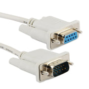 Cavo di prolunga seriale DB9 maschio-femmina RS232 a 9 pin, lunghezza: 1,5 m, RS232 Male to Male