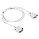 Cavo RS232 da 9P femmina a 9P femmina, lunghezza: 1,5 m, RS232 Female to Female