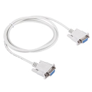 Cavo RS232 da 9P femmina a 9P femmina, lunghezza: 1,5 m, RS232 Female to Female