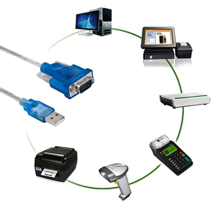 Cavo USB a RS232 con interfaccia seriale DB9/DB25