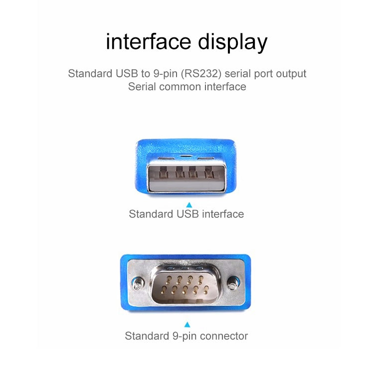 Cavo USB a RS232 con interfaccia seriale DB9/DB25
