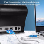 Cavo USB a RS232 con interfaccia seriale DB9/DB25