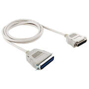 Cavo maschio da 25 pin IEEE 1284 a RS232, 25sb, lunghezza: 1,5 m, IEEE 1284 to DB25 (18s), IEEE 1284 to DB25 (25s)