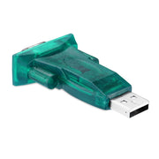 Adattatore convertitore cavo maschio DB9 da 9 pin con porta seriale USB 2.0 a RS232, USB to RS232