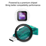 Adattatore convertitore cavo maschio DB9 da 9 pin con porta seriale USB 2.0 a RS232, USB to RS232