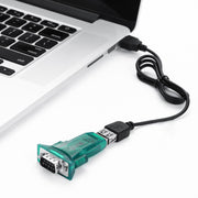 Adattatore convertitore cavo maschio DB9 da 9 pin con porta seriale USB 2.0 a RS232, USB to RS232