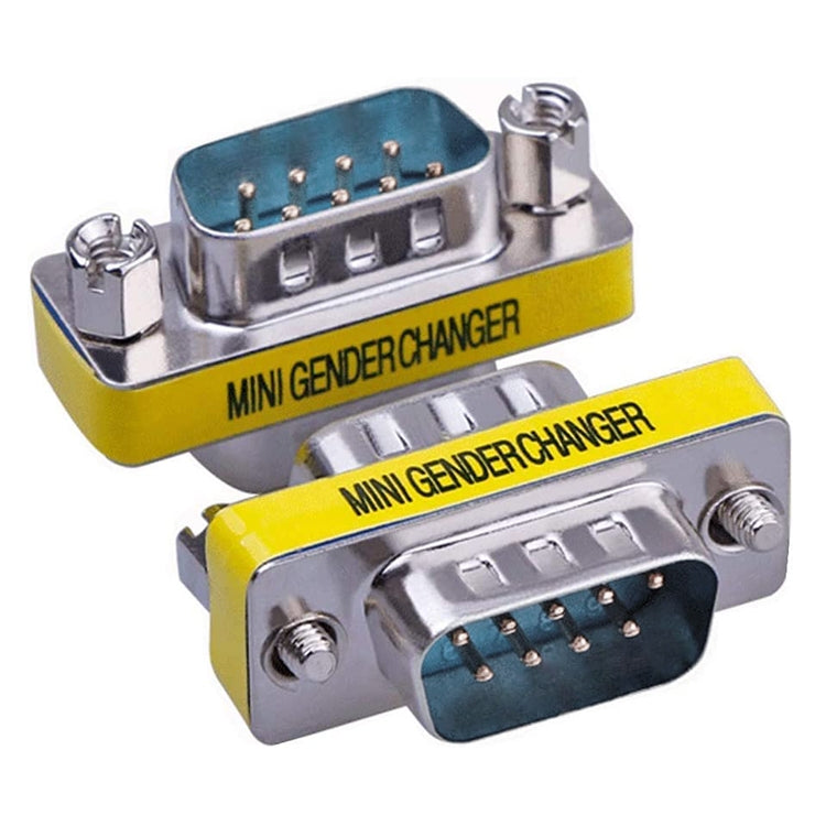 Convertitore adattatore seriale RS232 DB9 da 9 pin femmina a femmina, RS232 Male to Male, RS232 Female to Female
