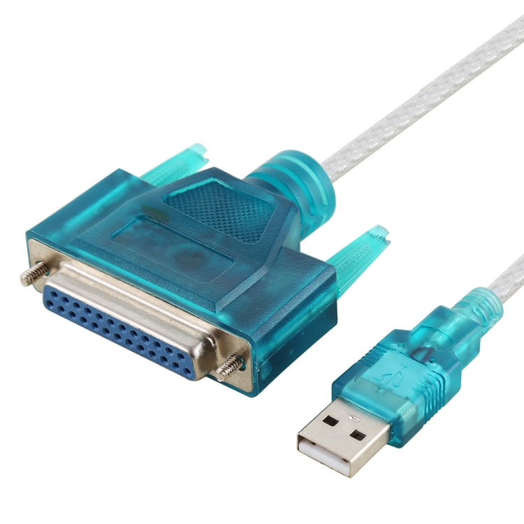 Cavo femmina da USB 2.0 a DB25 pin, lunghezza: 1,5 m, USB to DB25 Female (Blue)