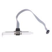 Cavo custodia host porta Com DB9 a 9 pin / cavo piastra porta RS232, lunghezza: 36 cm, RS232,Length: 36cm