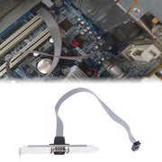 Cavo custodia host porta Com DB9 a 9 pin / cavo piastra porta RS232, lunghezza: 36 cm, RS232,Length: 36cm