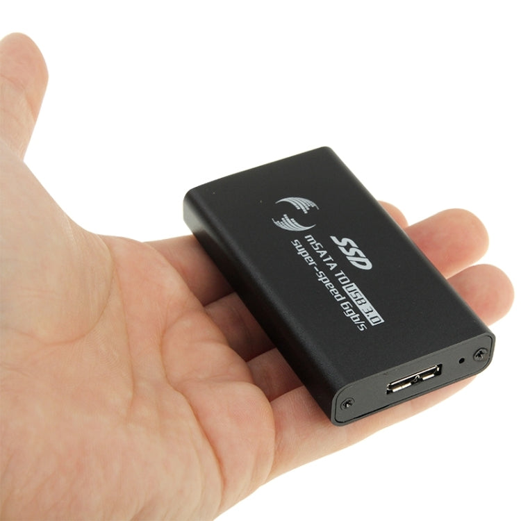 Custodia per disco rigido SSD mSATA da 6 GB/s a USB 3.0
