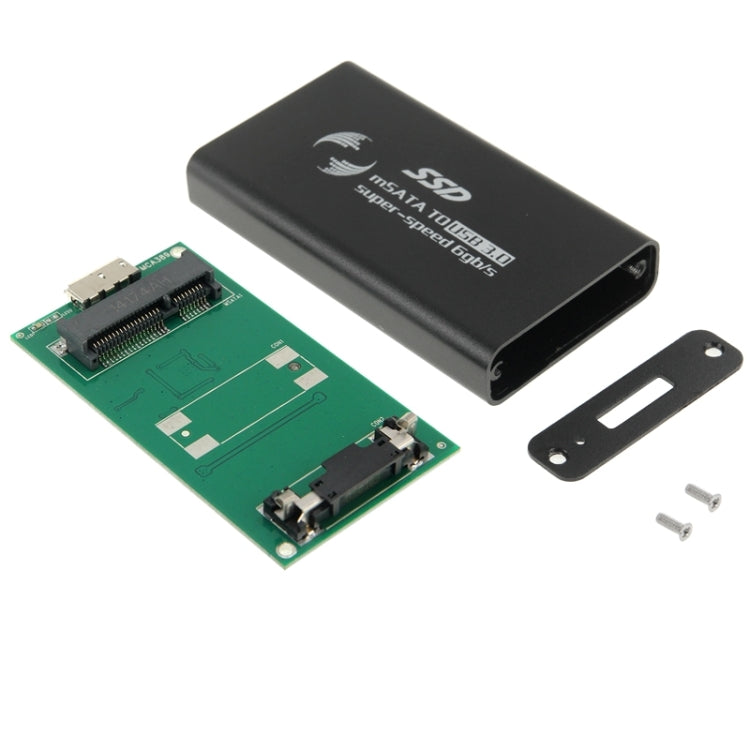 Custodia per disco rigido SSD mSATA da 6 GB/s a USB 3.0