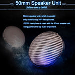 EACH G2000 Cuffie da gioco stereo per bassi over-ear con microfono e luce LED per computer, lunghezza cavo: 2,2 m