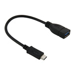 Cavo adattatore USB-C 3.1 maschio a USB 3.0 femmina 22 cm