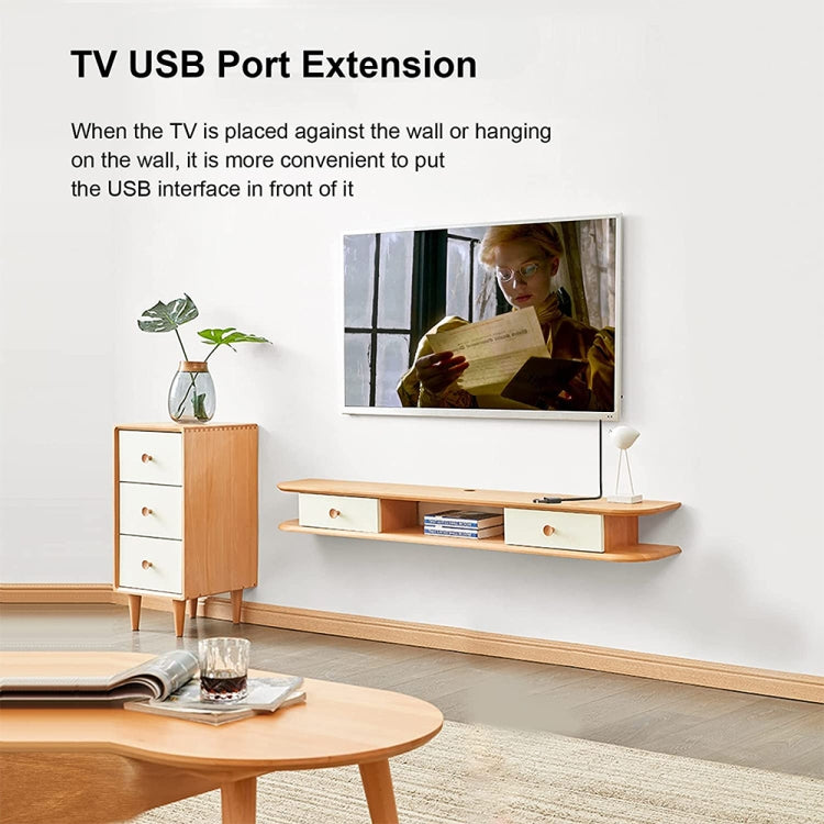 Cavo adattatore USB-C 3.1 maschio a USB 3.0 femmina 22 cm
