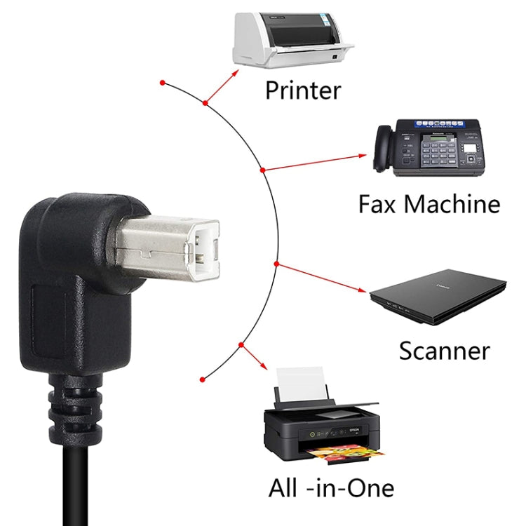 Cavo prolunga USB 2.0 tipo B maschio-femmina 50 cm