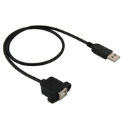 Cavo adattatore per stampante/scanner da USB 2.0 maschio a USB 2.0 tipo B femmina per HP, Dell, Epson, lunghezza: 50 cm
