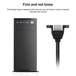 Cavo adattatore USB 2.0 tipo B maschio a USB femmina 50 cm