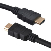 Cavo HDMI 19 pin maschio a HDMI 19 pin maschio da 1,8 m, versione 1.3, supporto TV HD / Xbox 360 / PS3 ecc. (Nero + placcato oro), Gold Plated HDMI, Length: 1.8m