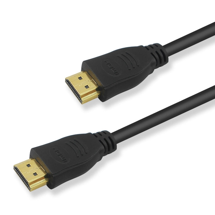 Cavo HDMI 19 pin maschio a HDMI 19 pin maschio da 50 cm, versione 1.3, supporto TV HD / Xbox 360 / PS3 ecc. (Nero + placcato oro), Gold Plated HDMI, Length: 50cm