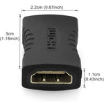 Adattatore HDMI 19 pin femmina a HDMI 19 pin femmina, HDMI Female to Female