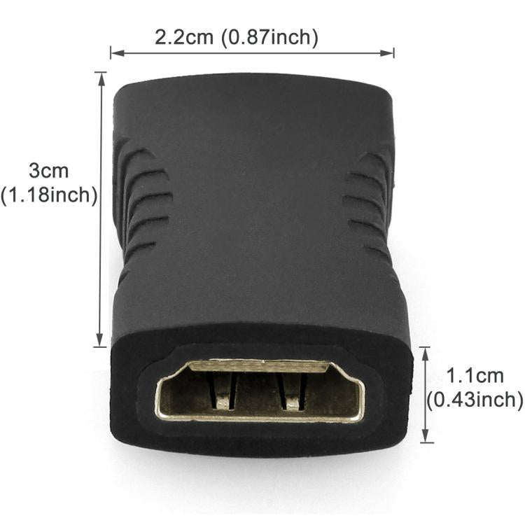 Adattatore HDMI femmina 19 pin a HDMI femmina 19 pin