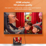 Adattatore HDMI 19 pin maschio-femmina placcato in oro, HDMI Male to Female