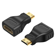 Adattatore Mini HDMI maschio a HDMI 19 pin femmina placcato in oro, Mini HDMI Male to HDMI Female