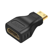 Adattatore Mini HDMI maschio a HDMI 19 pin femmina placcato in oro, Mini HDMI Male to HDMI Female
