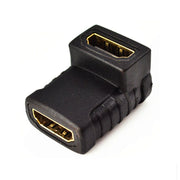 Accoppiatore angolare HDMI (da femmina a femmina) - 90 gradi (placcato in oro), HDMI Female to Female