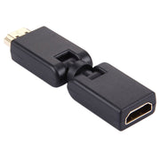 Adattatore HDMI 19 pin maschio-femmina girevole a 360 gradi (placcato in oro)