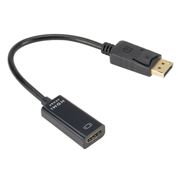 Adattatore cavo porta UHD 4K DisplayPort maschio a HDMI femmina, lunghezza: 20 cm, DP to HDMI Black