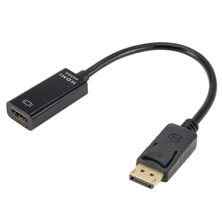 Adattatore cavo porta UHD 4K DisplayPort maschio a HDMI femmina, lunghezza: 20 cm, DP to HDMI Black