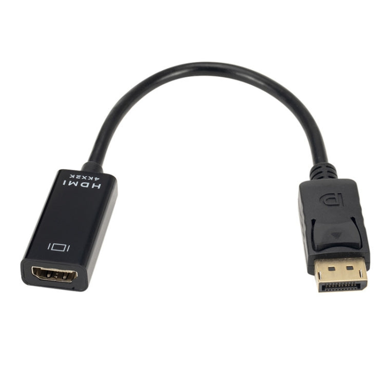 Adattatore cavo porta UHD 4K DisplayPort maschio a HDMI femmina, lunghezza: 20 cm, DP to HDMI Black