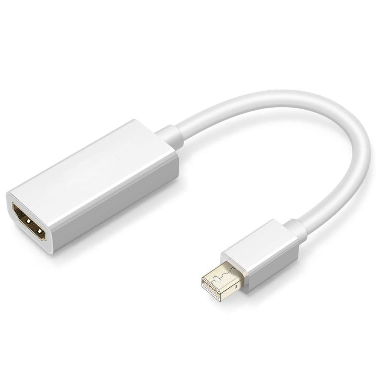 Adattatore cavo porta Mini DisplayPort maschio a HDMI femmina Full HD 1080P, lunghezza: 20 cm, Mini DP to HDMI White