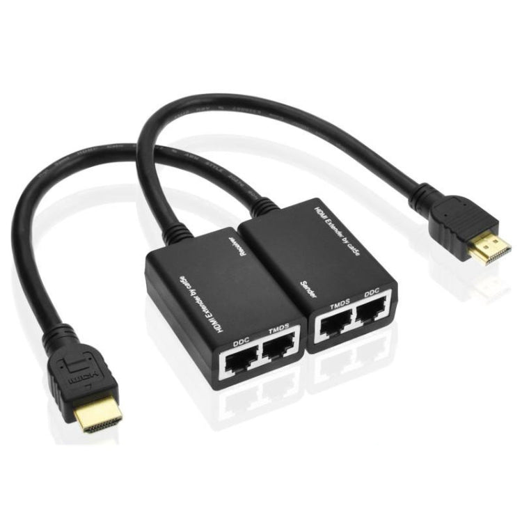 Prolunga HDMI tramite cavo LAN Cat5e/6 30M/1080P