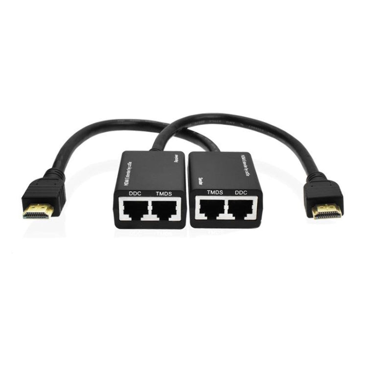 Prolunga HDMI tramite cavo LAN Cat5e/6 30M/1080P