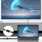 Adattatore HDMI 19 pin femmina a HDMI 19 pin femmina placcato oro, da CF a CF, HDMI Female to Female (CF to CF)
