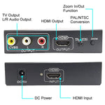 Convertitore video NK-10II da HDMI a HDMI/CVBS/AV Scaler Box, HDMI to HDMI/CVBS /AV