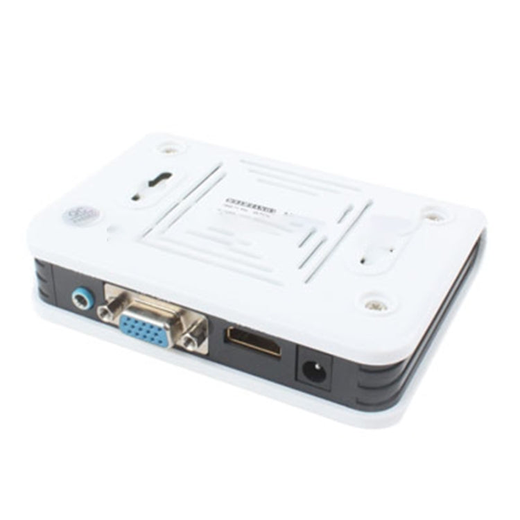Convertitore video HDTV audio da VGA a HDMI HD 1080P, VGA to HDMI (White)
