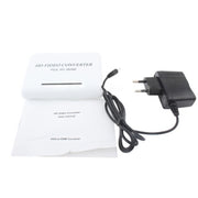Convertitore video HDTV audio da VGA a HDMI HD 1080P, VGA to HDMI (White)