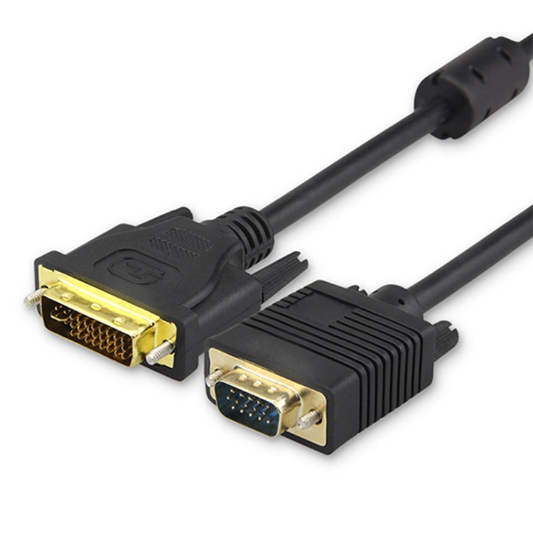 Cavo VGA 15 pin maschio a DVI 24+5 pin maschio 1,5 m, VGA to DVI