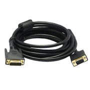Cavo VGA 15 pin maschio a DVI 24+5 pin maschio 1,5 m, VGA to DVI